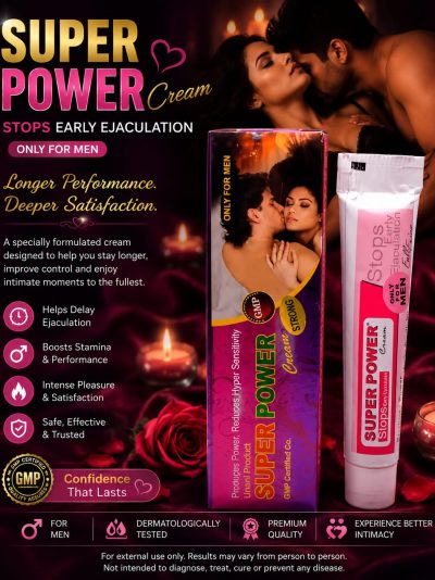 Super power cream best result increase timing best performance men 5,g